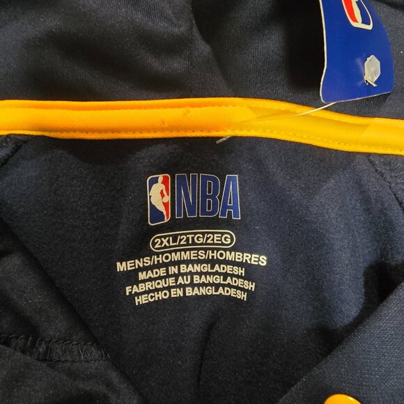 Denver Nuggets Men's NBA Brand Pullover Polyester Hoodie Navy Size 2XL NWT - Picture 6 of 7